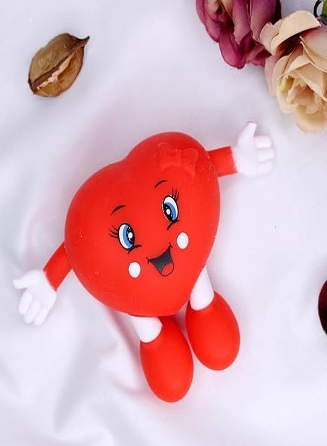 إيكان لعبة إيكان على شكل قلب إسفنجية للأطفال والكبار، لعبة لتخفيف التوتر وهدية للمناسبات الخاصة (مجموعة من قطعتين) - Image 5